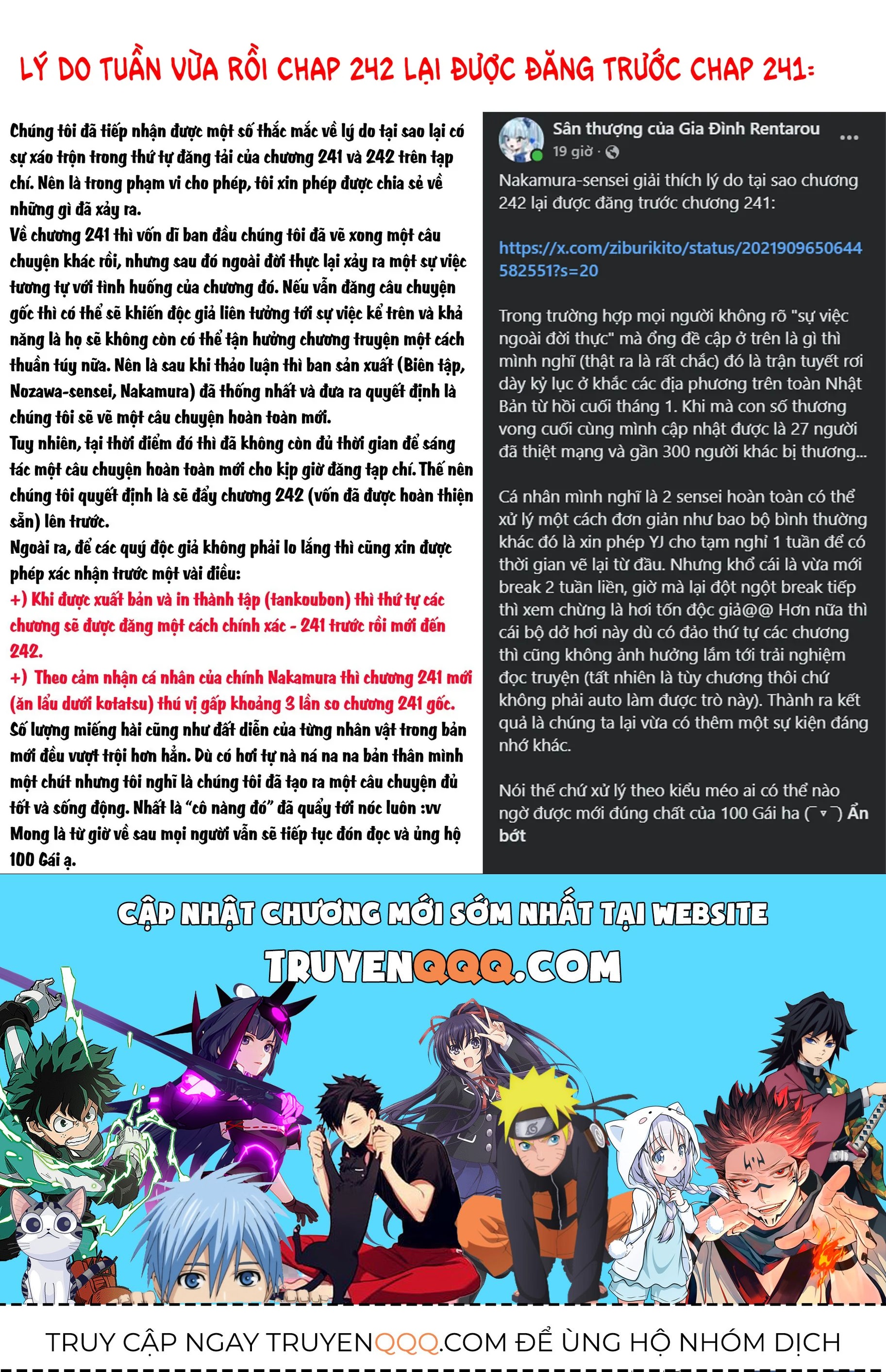 100 Cô Bạn Gái Này Rất, Rất, Rất, Rất, Rất Là Yêu Tôi Đó Chapter 241 - 22