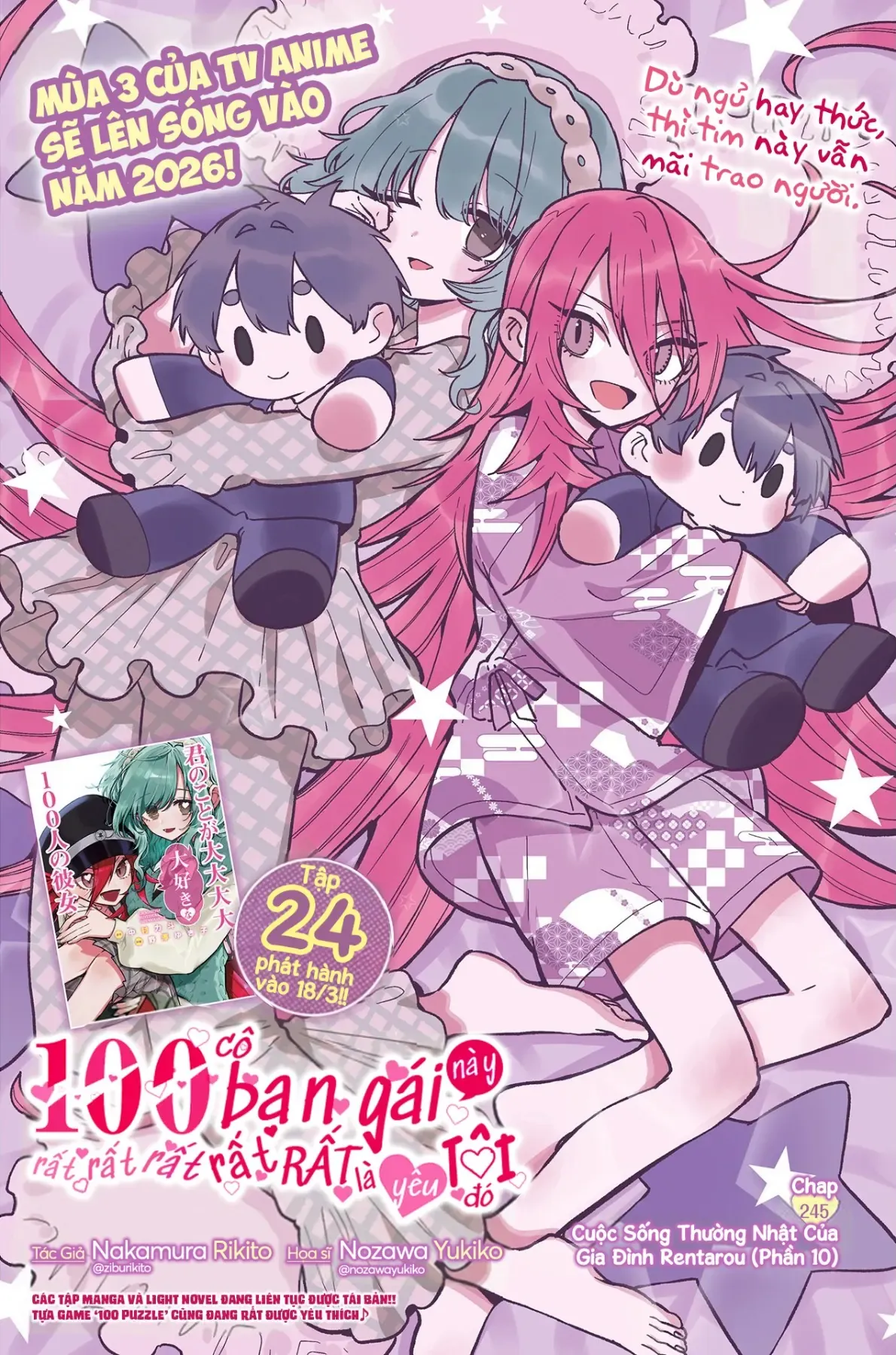 100 Cô Bạn Gái Này Rất, Rất, Rất, Rất, Rất Là Yêu Tôi Đó Chapter 245 - 2