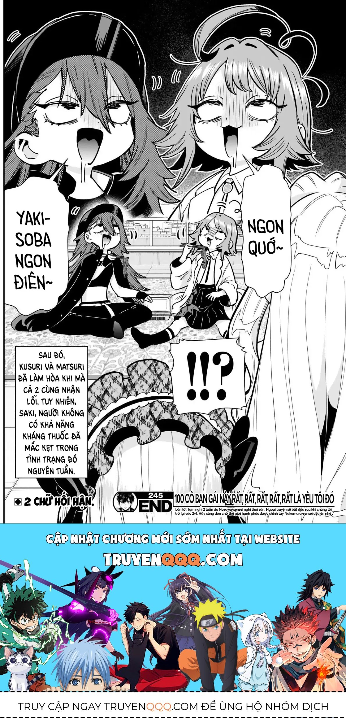 100 Cô Bạn Gái Này Rất, Rất, Rất, Rất, Rất Là Yêu Tôi Đó Chapter 245 - 22