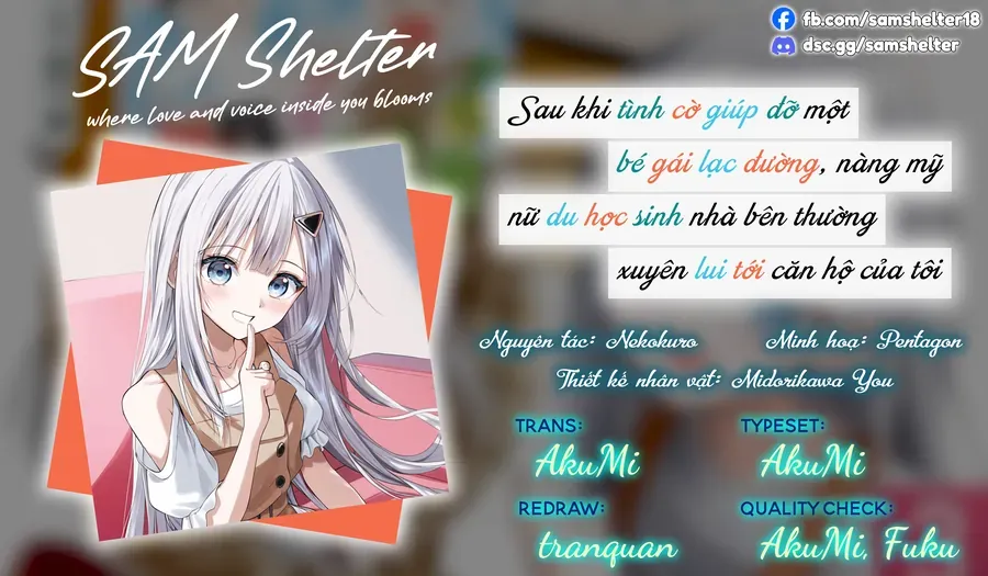 Sau khi tình cờ giúp đỡ một bé gái lạc đường, nàng mỹ nữ du học sinh thường xuyên lui tới căn hộ của tôi Chapter 18 - 21