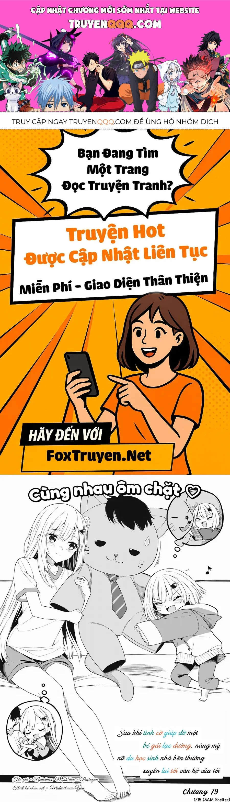 Sau khi tình cờ giúp đỡ một bé gái lạc đường, nàng mỹ nữ du học sinh thường xuyên lui tới căn hộ của tôi Chapter 19 - 1