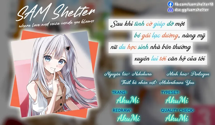 Sau khi tình cờ giúp đỡ một bé gái lạc đường, nàng mỹ nữ du học sinh thường xuyên lui tới căn hộ của tôi Chapter 23 - 23