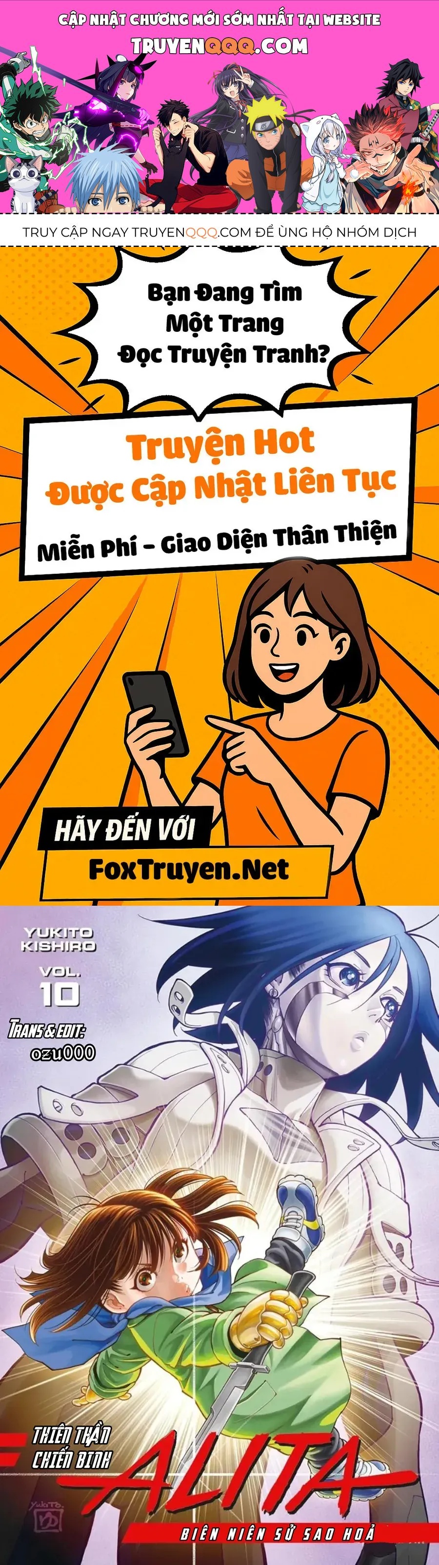 Thiên Thần Chiến Binh Alita: Biên Niên Sử Sao Hoả Chapter 51.2 - 1