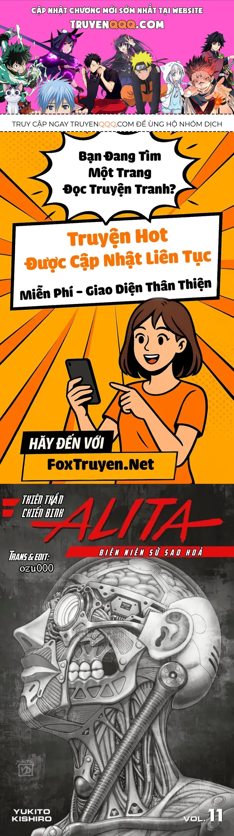 Thiên Thần Chiến Binh Alita: Biên Niên Sử Sao Hoả Chapter 52.2 - 1