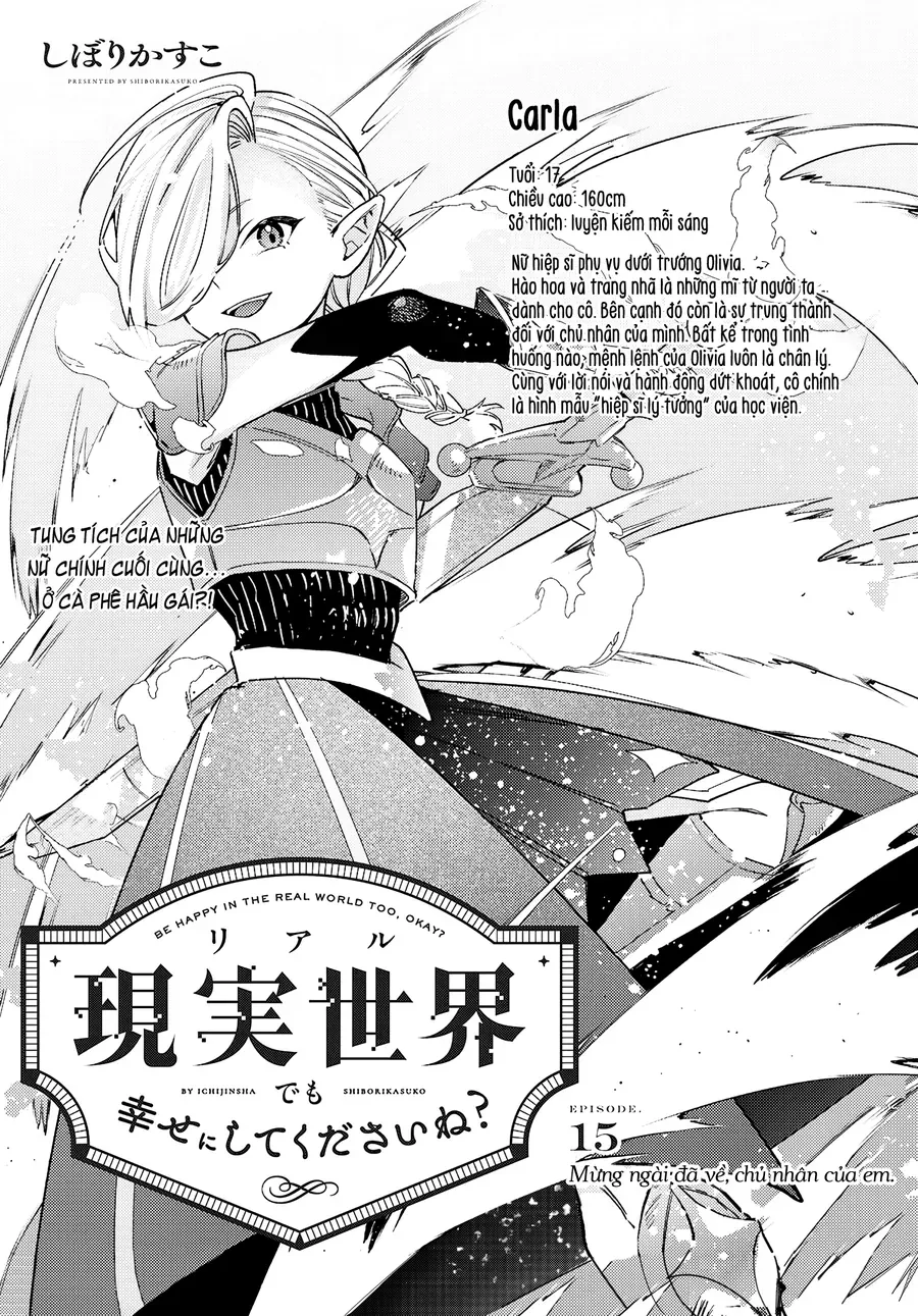 Ở Đời Thực Cũng Phải Hạnh Phúc Nhé! Chapter 15 - 2