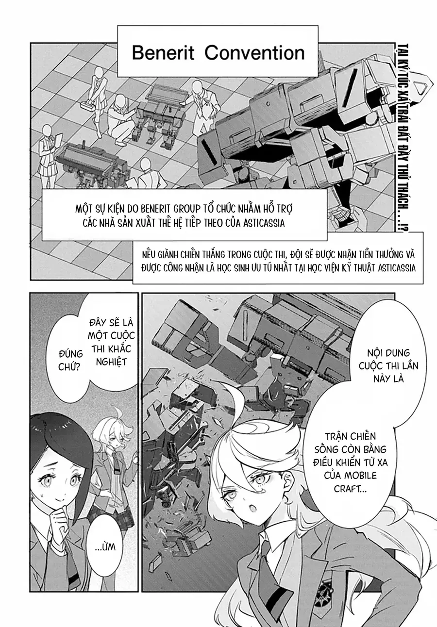 Chiến Sĩ Cơ Động Gundam: Pháp Sư Đến Từ Sao Thủy - Thời Khắc Thanh Xuân Chapter 3.2 - 2