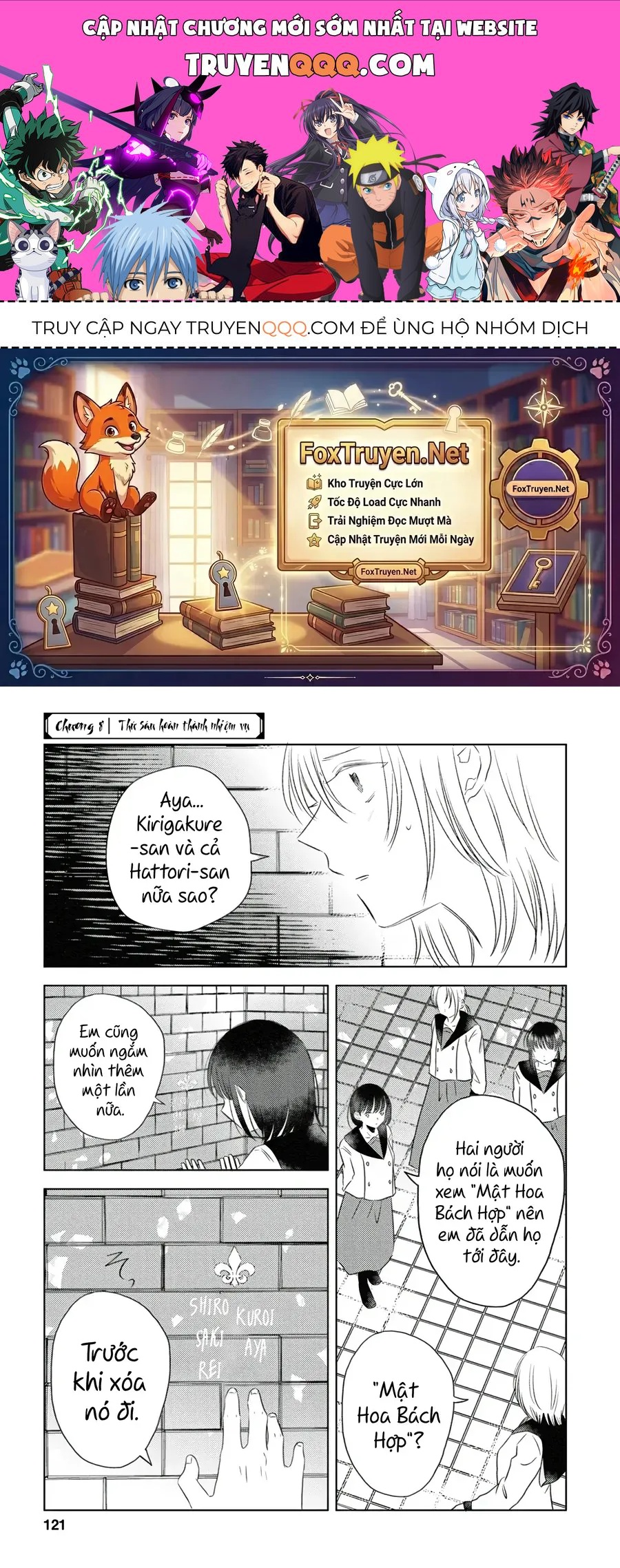 Bóng Tối Và Hoa Chapter 8 - 1