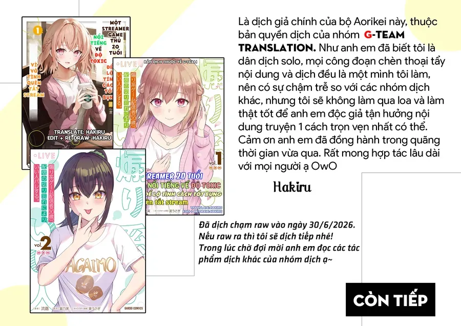 Aorikei Game Haishinsha (20-Sai), Haishin No Kiri Wasure Ni Yori Ii Hito Bare Suru. Chapter 10 - 30