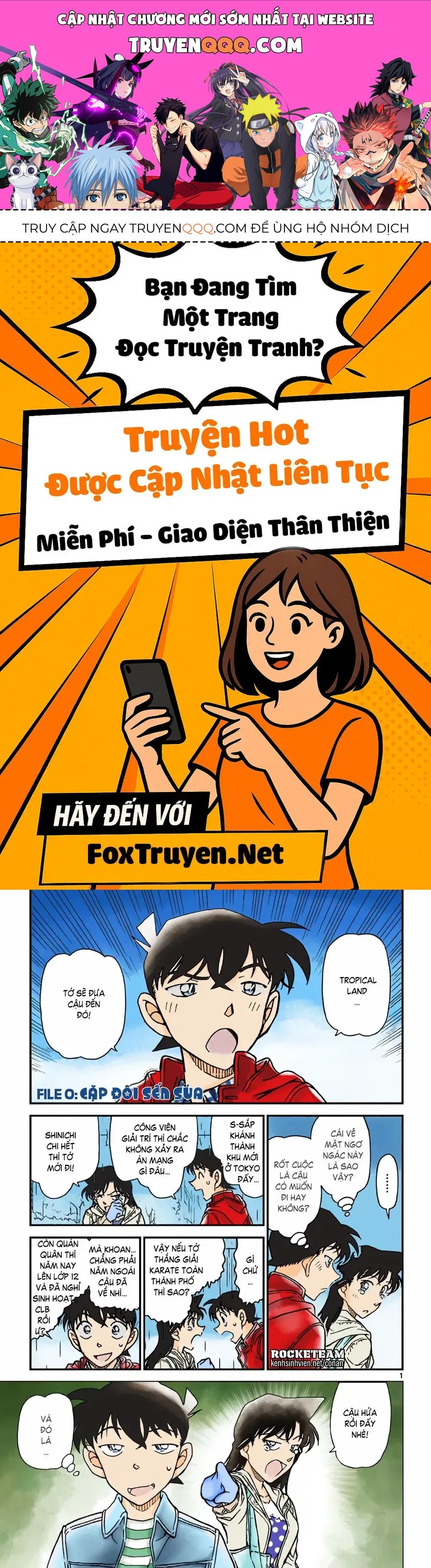 Thám Tử Conan Chapter 0 - 1