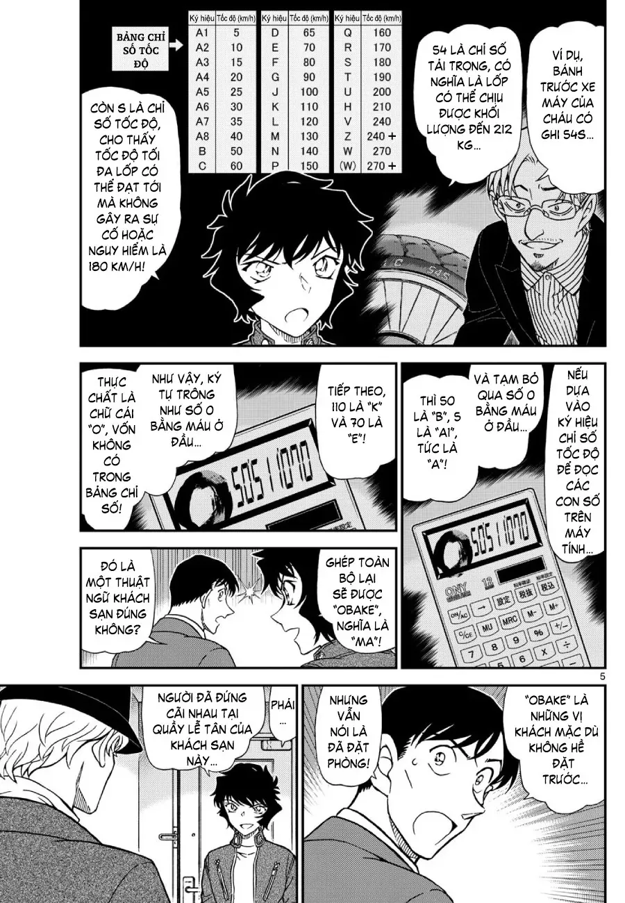 Thám Tử Conan Chapter 1153 - 5