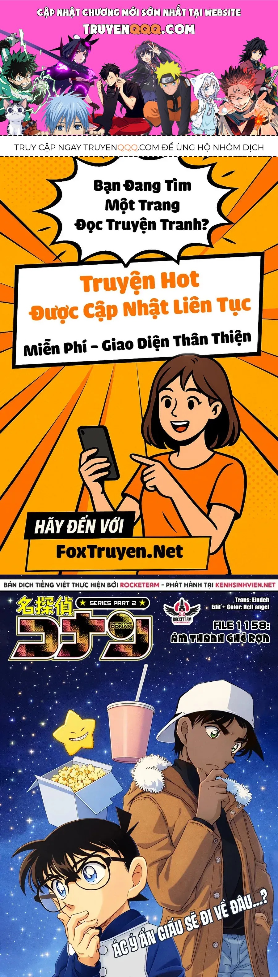 Thám Tử Conan Chapter 1158 - 1