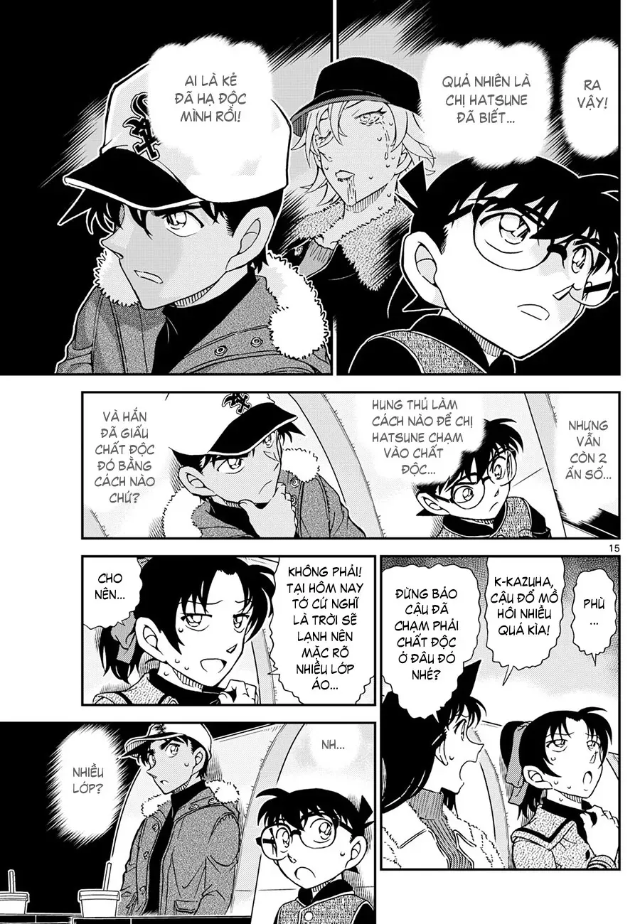Thám Tử Conan Chapter 1158 - 15