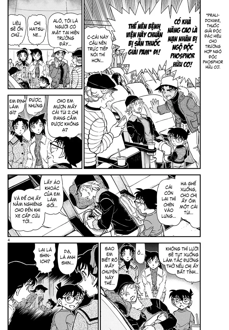 Thám Tử Conan Chapter 1158 - 4