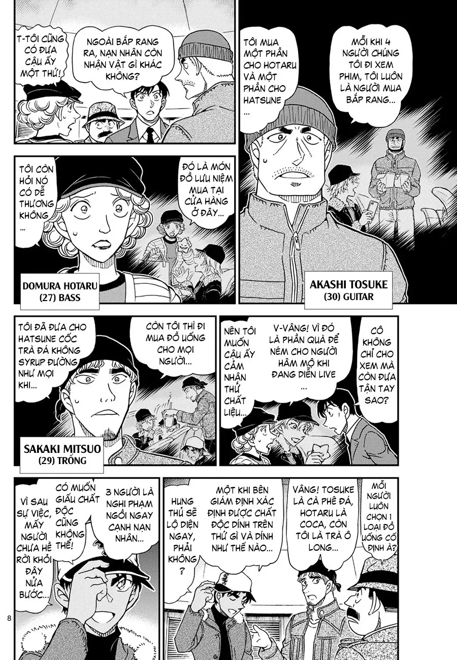 Thám Tử Conan Chapter 1158 - 8