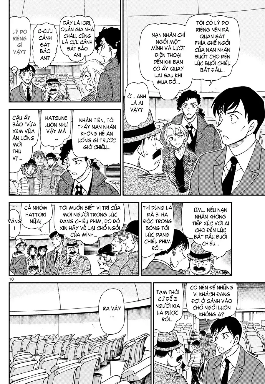 Thám Tử Conan Chapter 1158 - 10