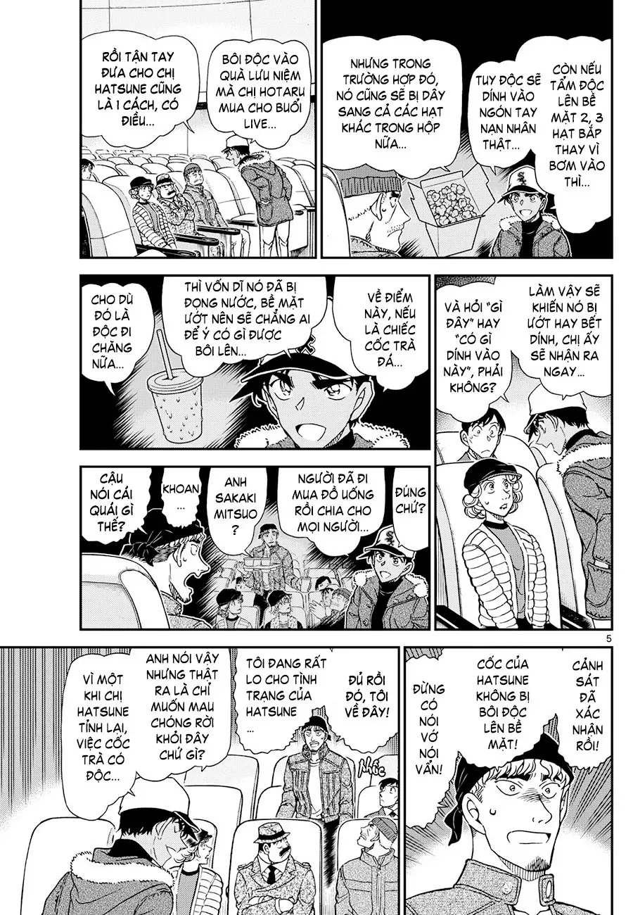 Thám Tử Conan Chapter 1159 - 5