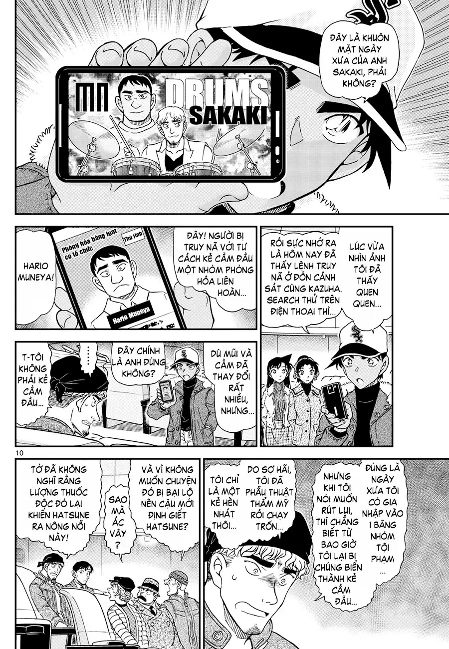 Thám Tử Conan Chapter 1159 - 10
