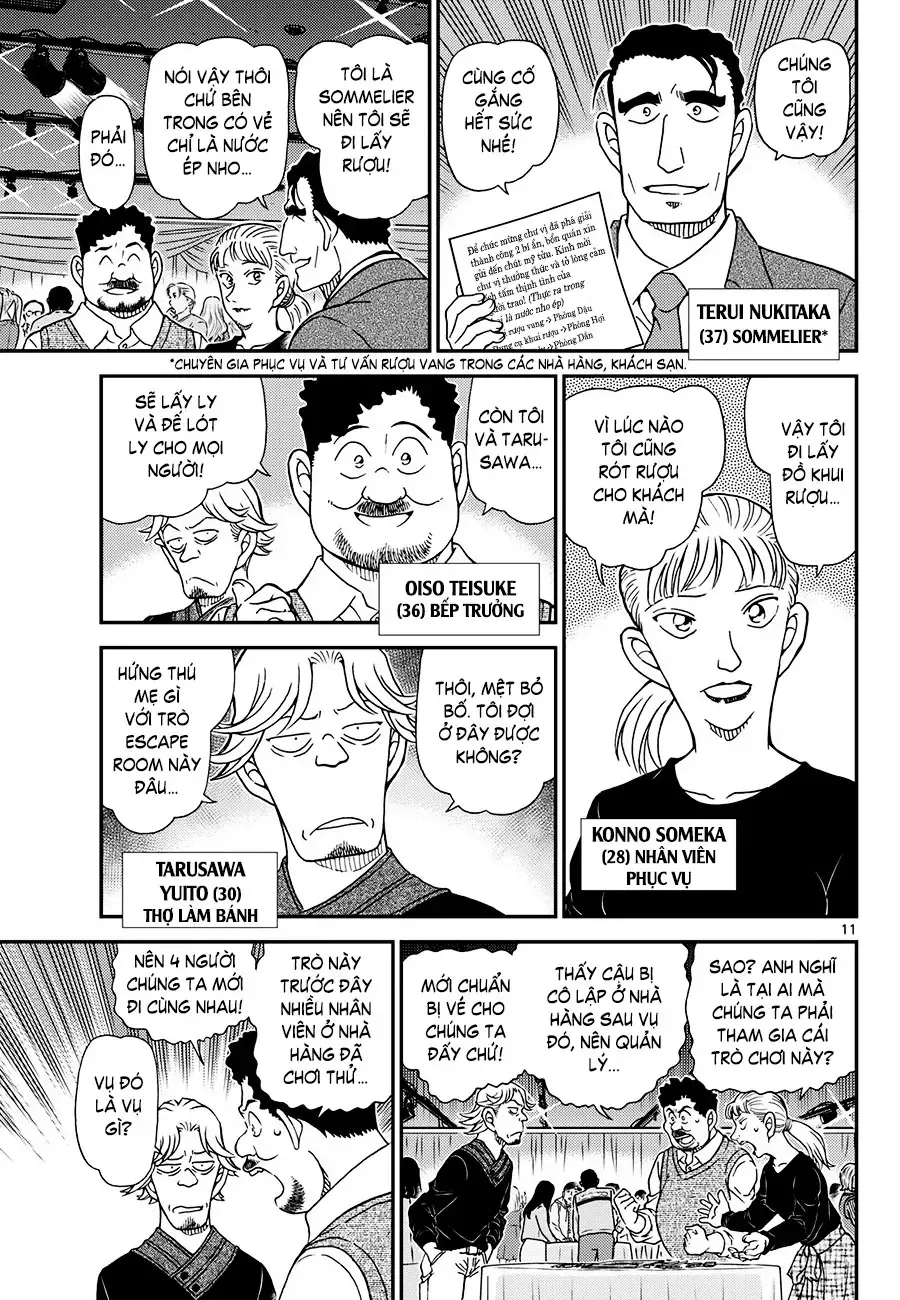 Thám Tử Conan Chapter 1160 - 11