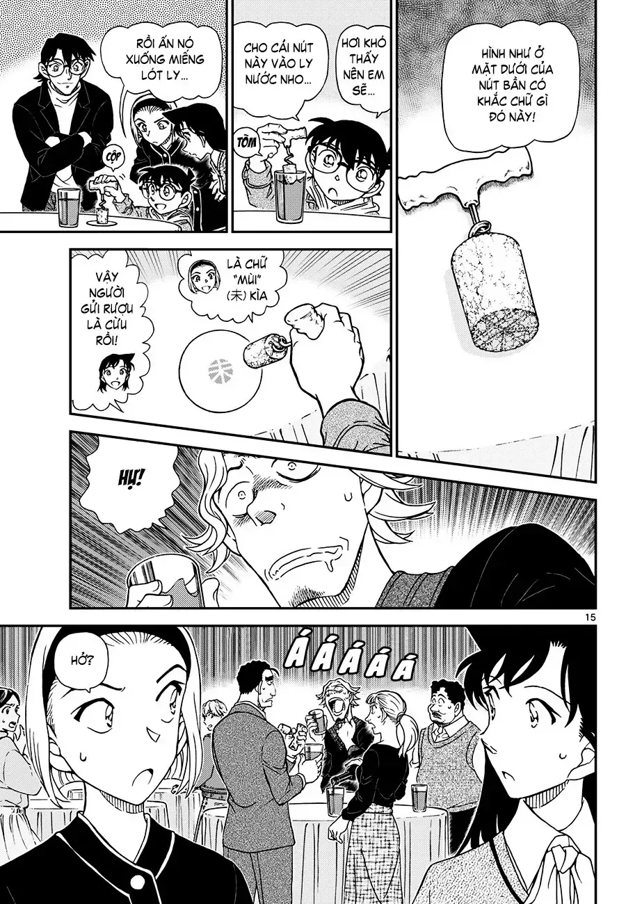 Thám Tử Conan Chapter 1160 - 15
