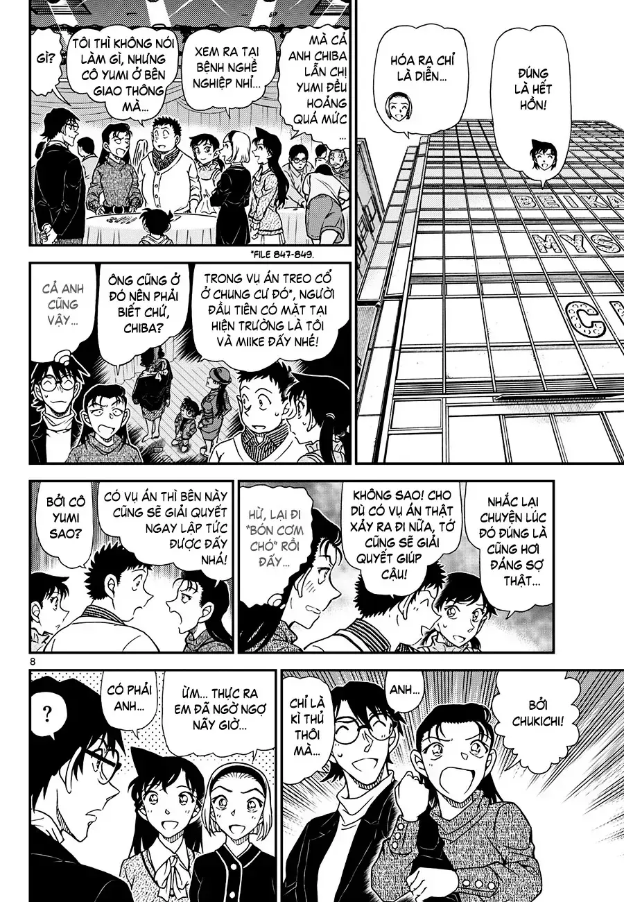 Thám Tử Conan Chapter 1160 - 8