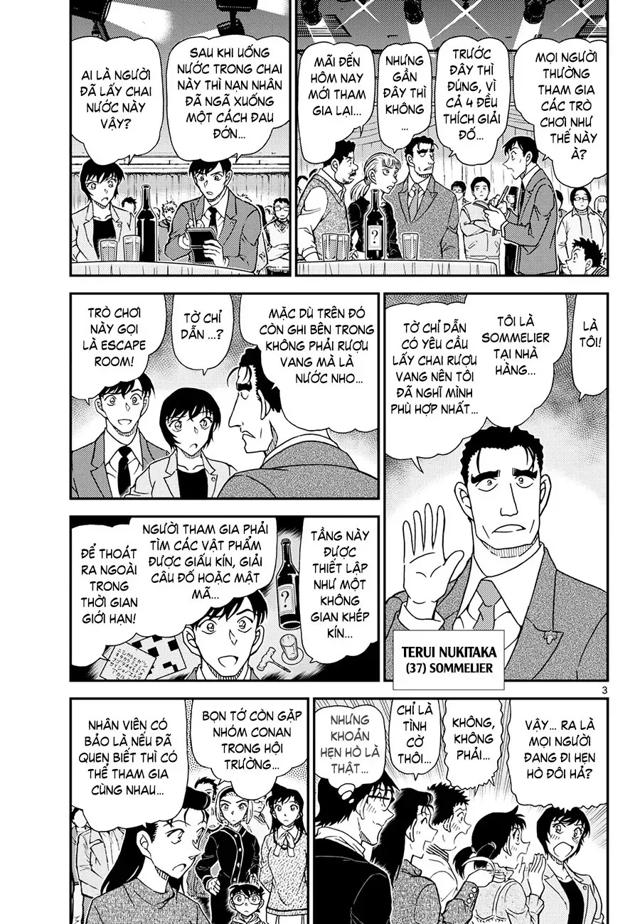 Thám Tử Conan Chapter 1161 - 4