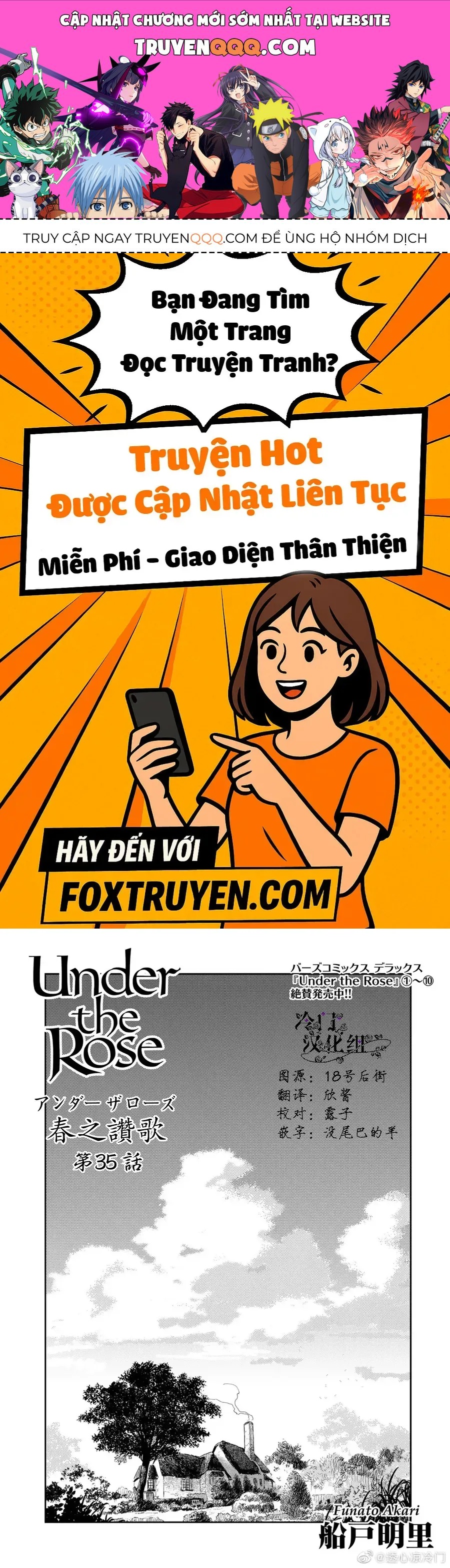 Under The Rose - Phần Truyện Mùa Xuân Chapter 35 - 1