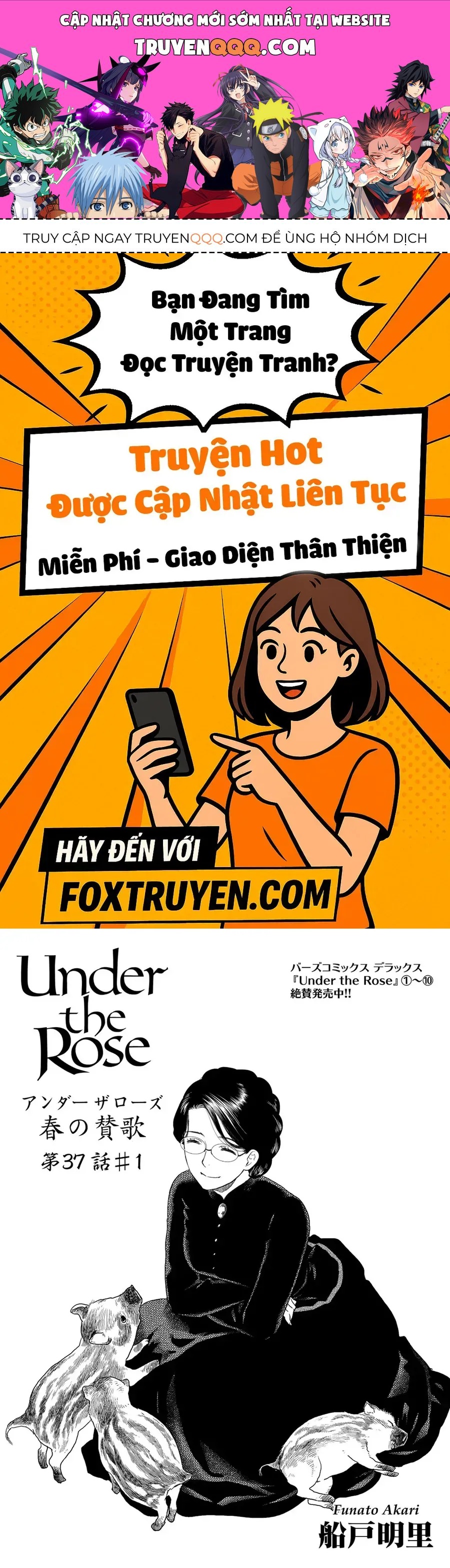 Under The Rose - Phần Truyện Mùa Xuân Chapter 37 - 1