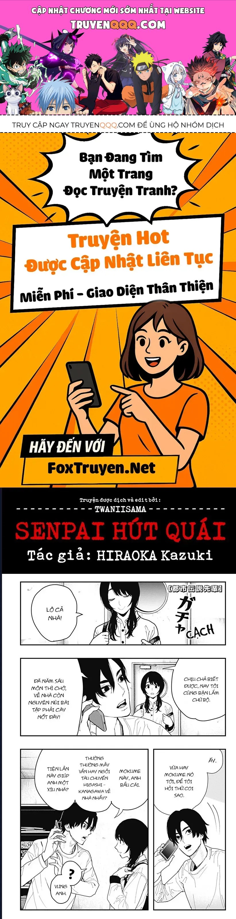 Senpai Hút Quái Chapter 11 - 1