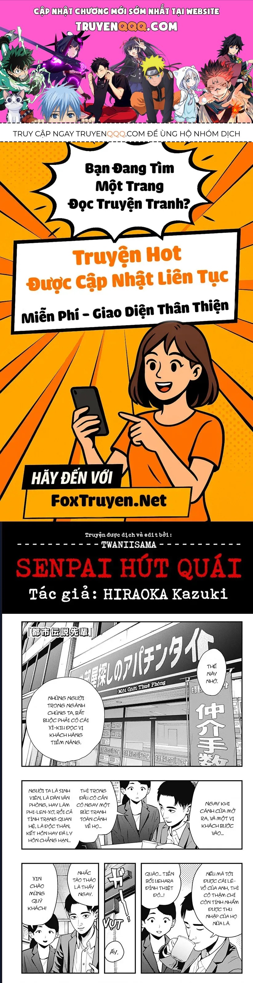 Senpai Hút Quái Chapter 12 - 1