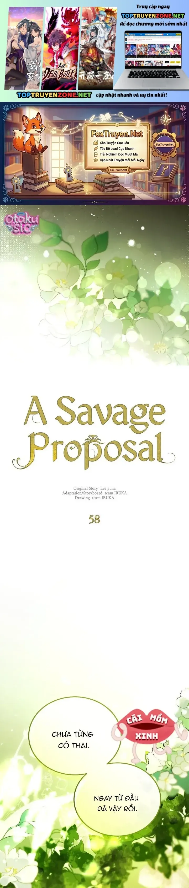 Lời Cầu Hôn Hoang Dã Chapter 58 - 2