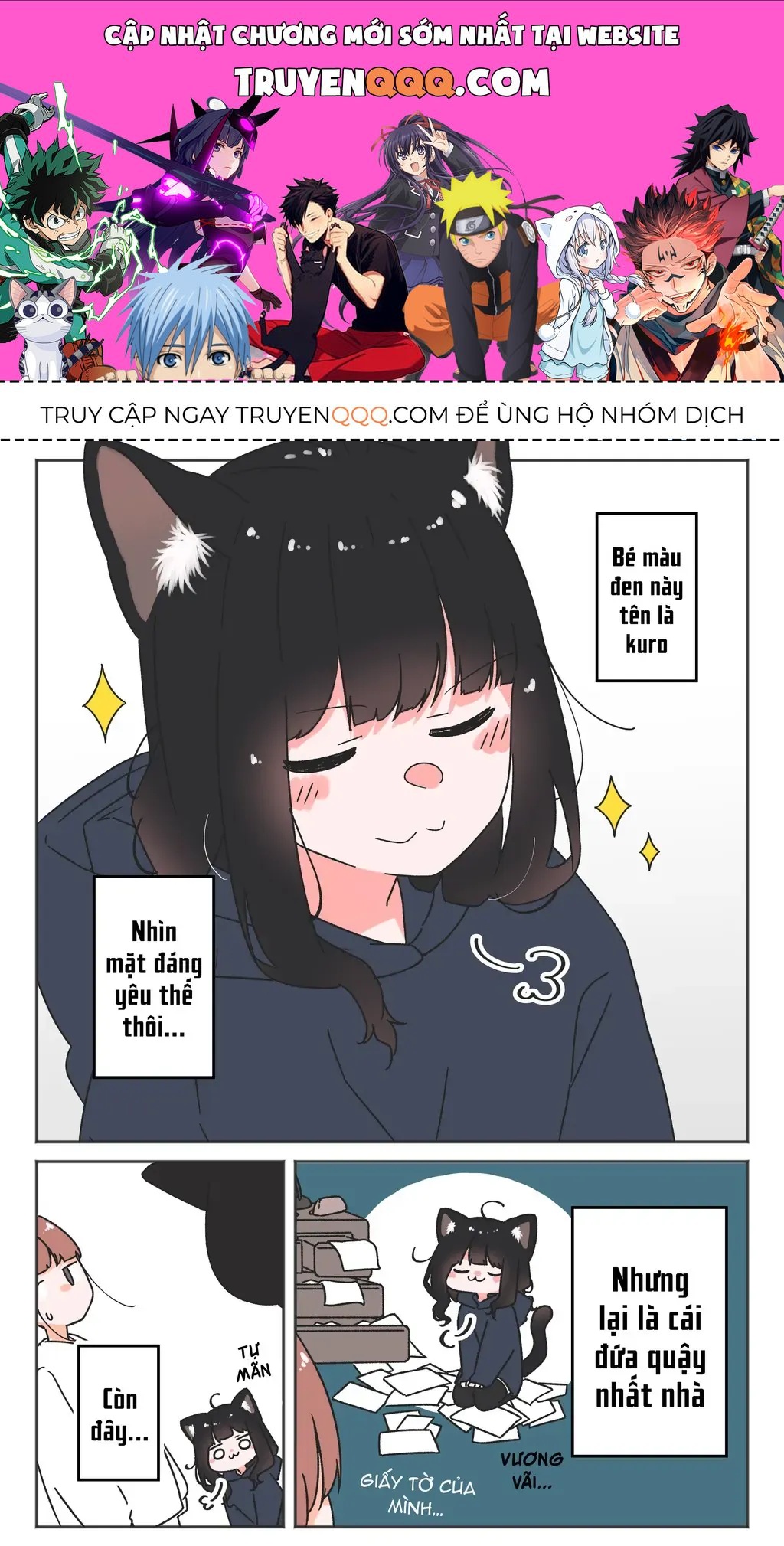 Câu Chuyện Về Con Mèo Đen Tự Nhiên Biến Thành Người. Chapter 22 - 1