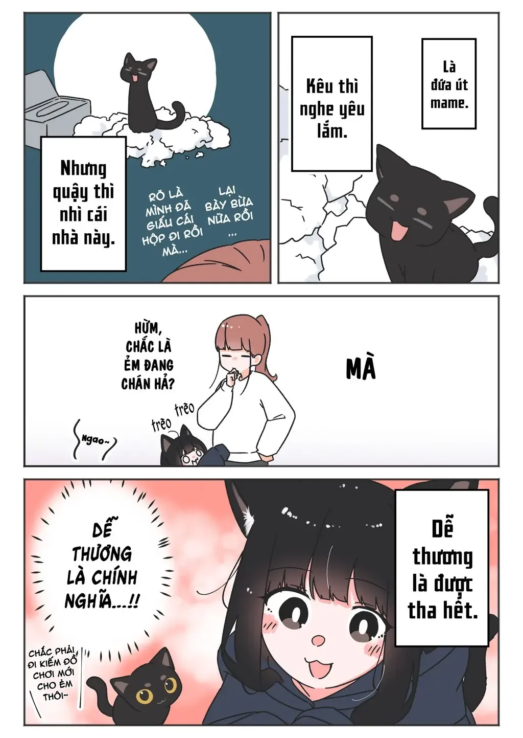 Câu Chuyện Về Con Mèo Đen Tự Nhiên Biến Thành Người. Chapter 22 - 2