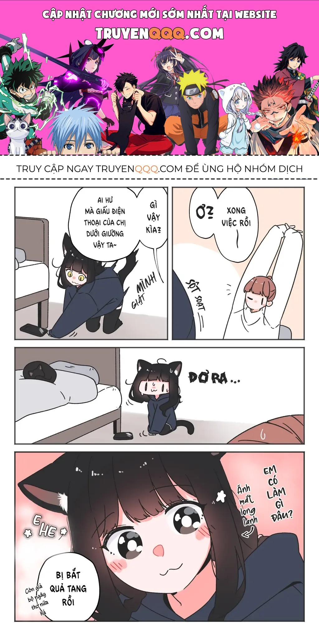 Câu Chuyện Về Con Mèo Đen Tự Nhiên Biến Thành Người. Chapter 23 - 1