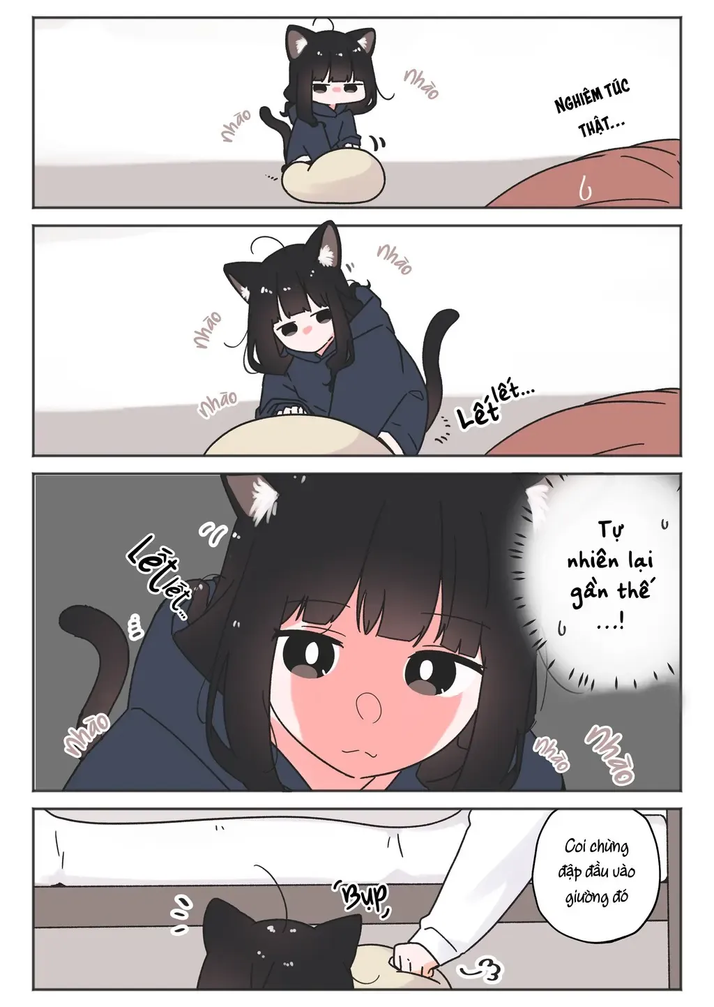 Câu Chuyện Về Con Mèo Đen Tự Nhiên Biến Thành Người. Chapter 24 - 2