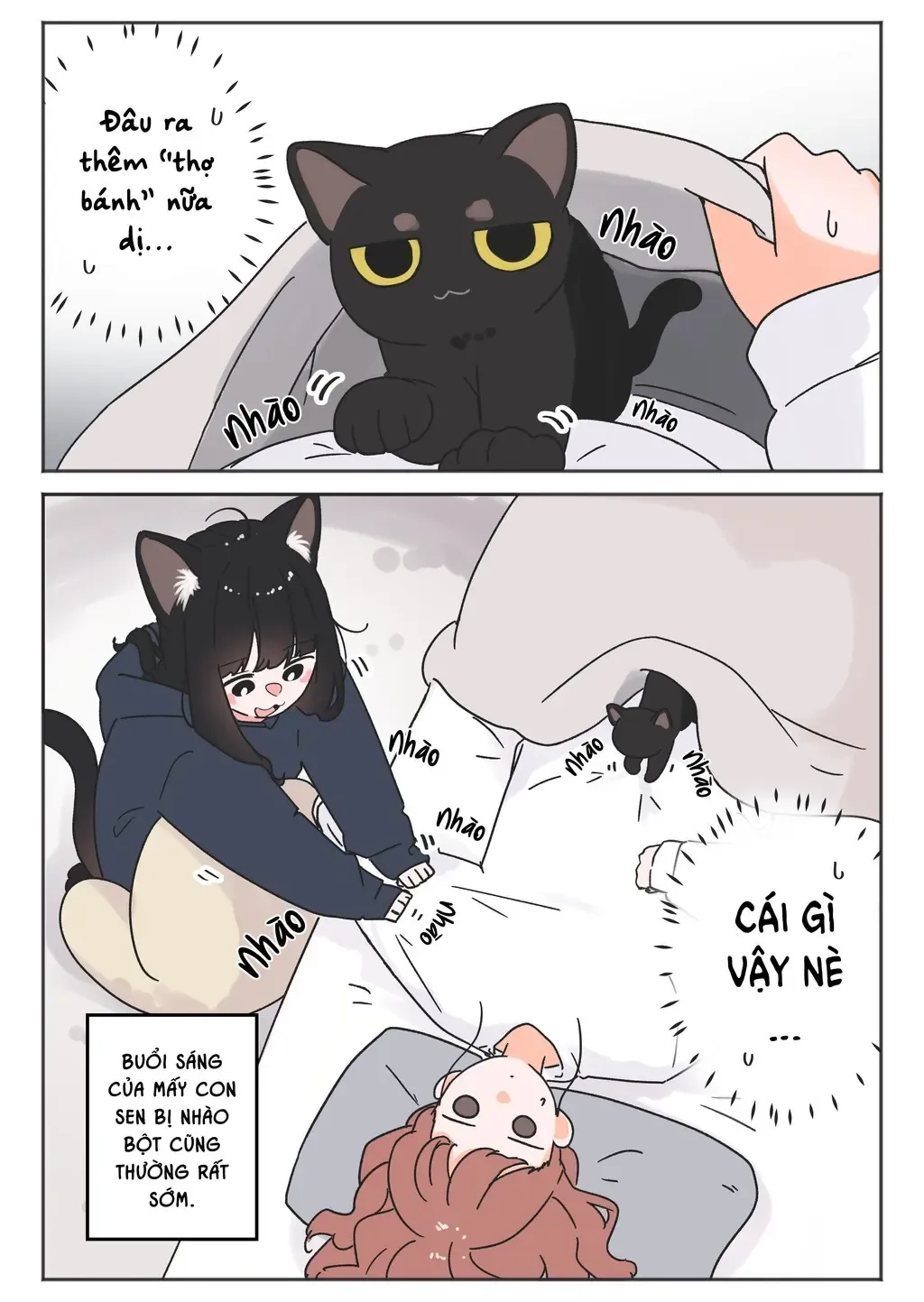 Câu Chuyện Về Con Mèo Đen Tự Nhiên Biến Thành Người. Chapter 24 - 4