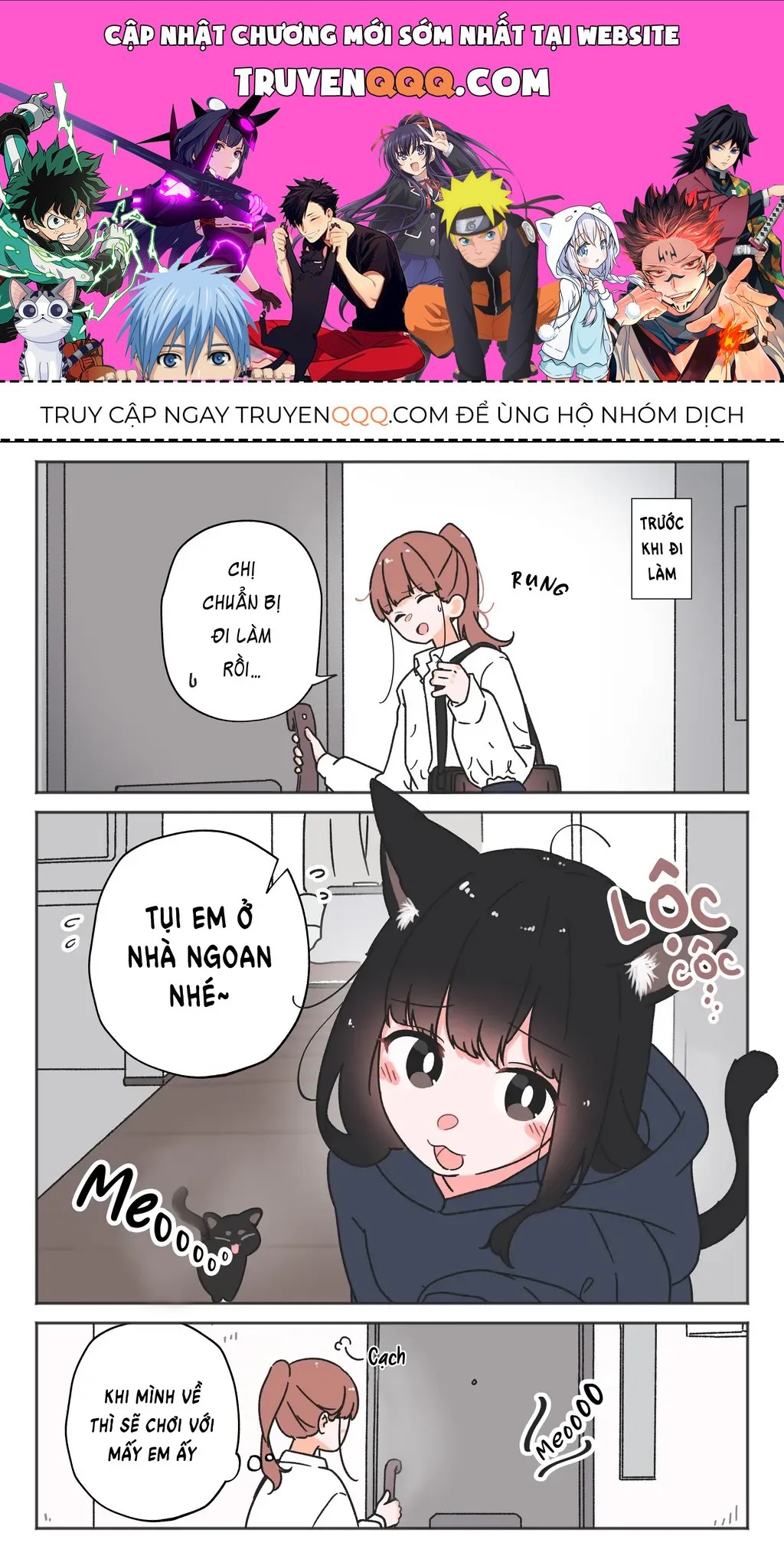 Câu Chuyện Về Con Mèo Đen Tự Nhiên Biến Thành Người. Chapter 25 - 1