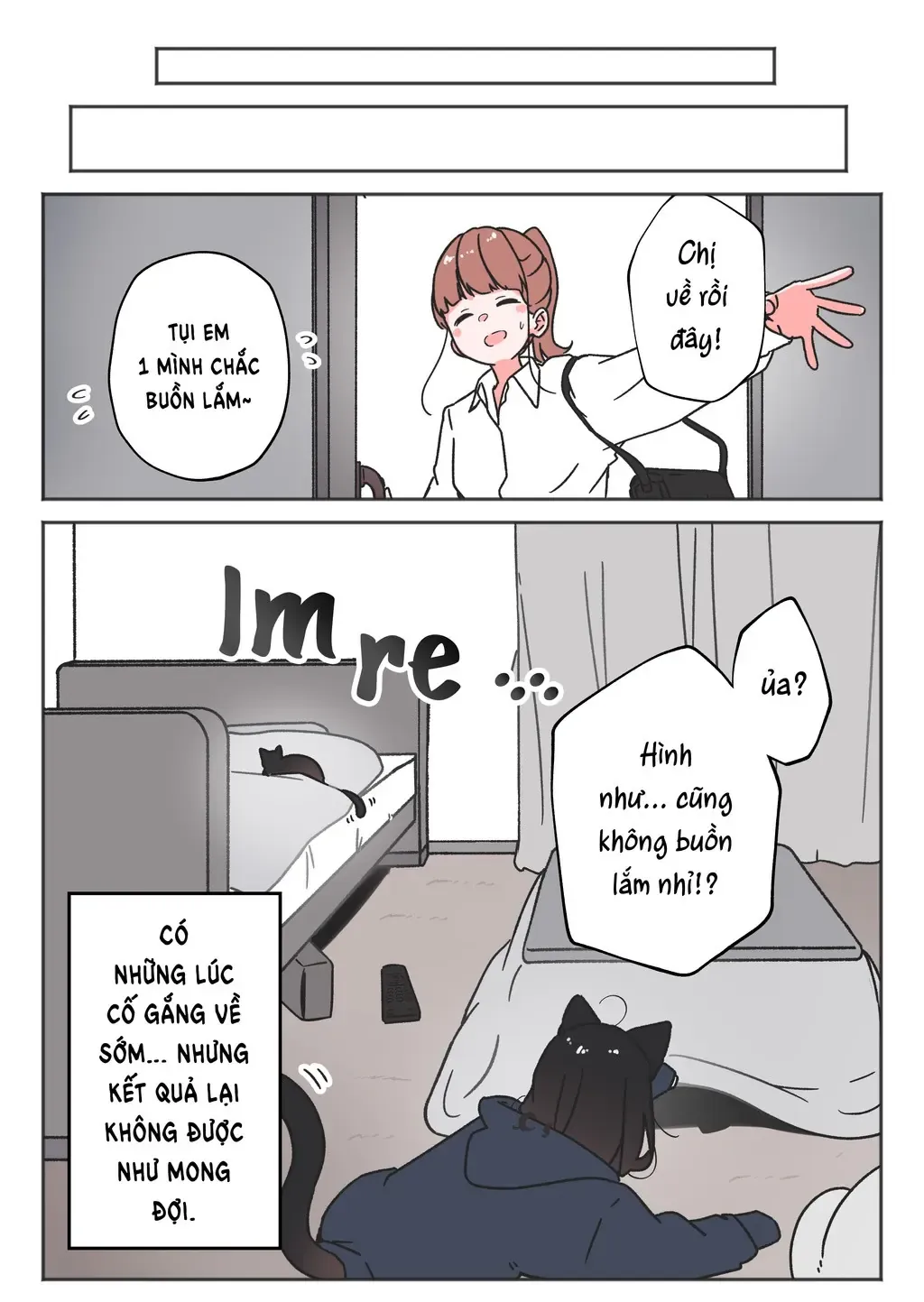 Câu Chuyện Về Con Mèo Đen Tự Nhiên Biến Thành Người. Chapter 25 - 2