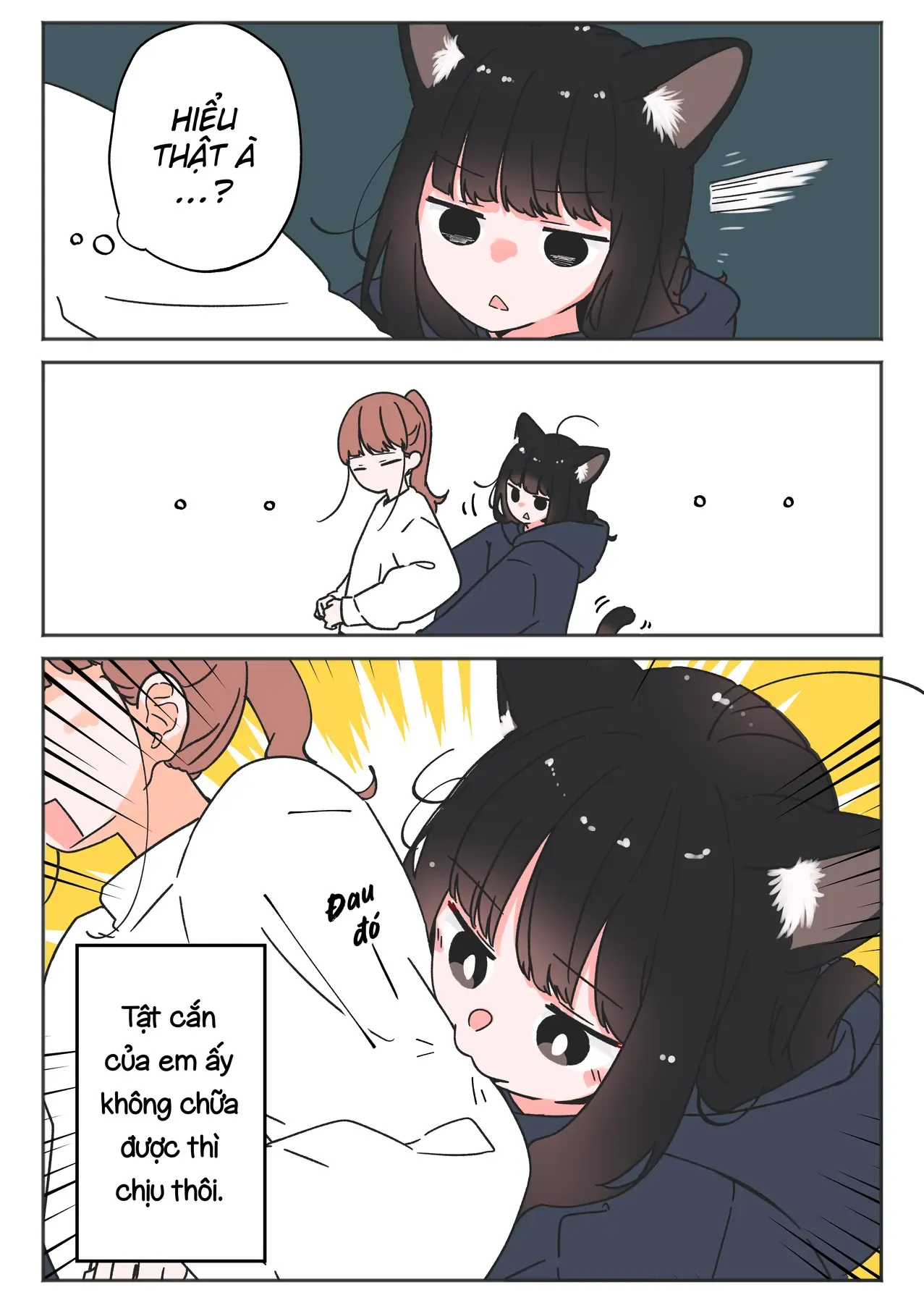 Câu Chuyện Về Con Mèo Đen Tự Nhiên Biến Thành Người. Chapter 28 - 3