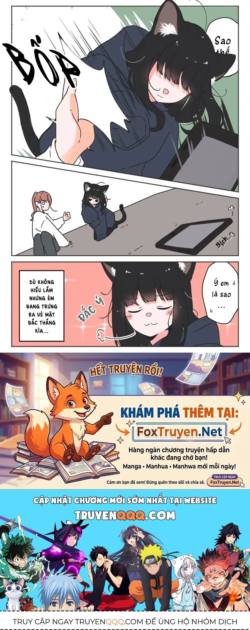 Câu Chuyện Về Con Mèo Đen Tự Nhiên Biến Thành Người. Chapter 31 - 2