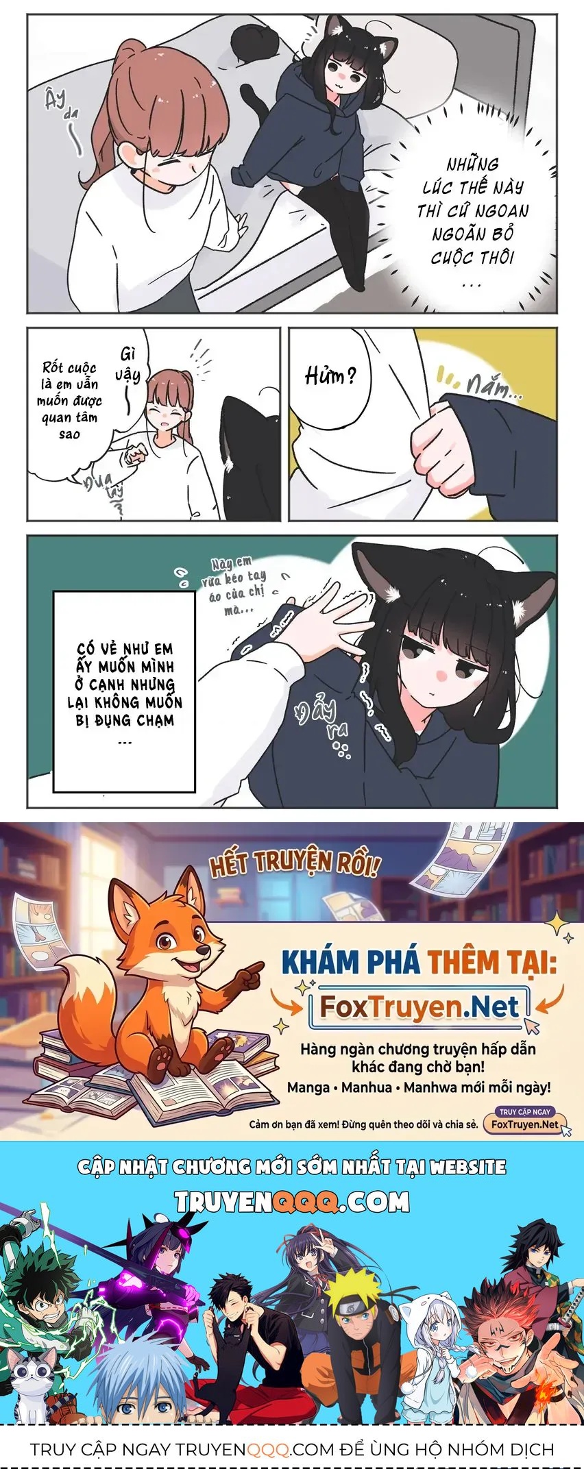 Câu Chuyện Về Con Mèo Đen Tự Nhiên Biến Thành Người. Chapter 33 - 2