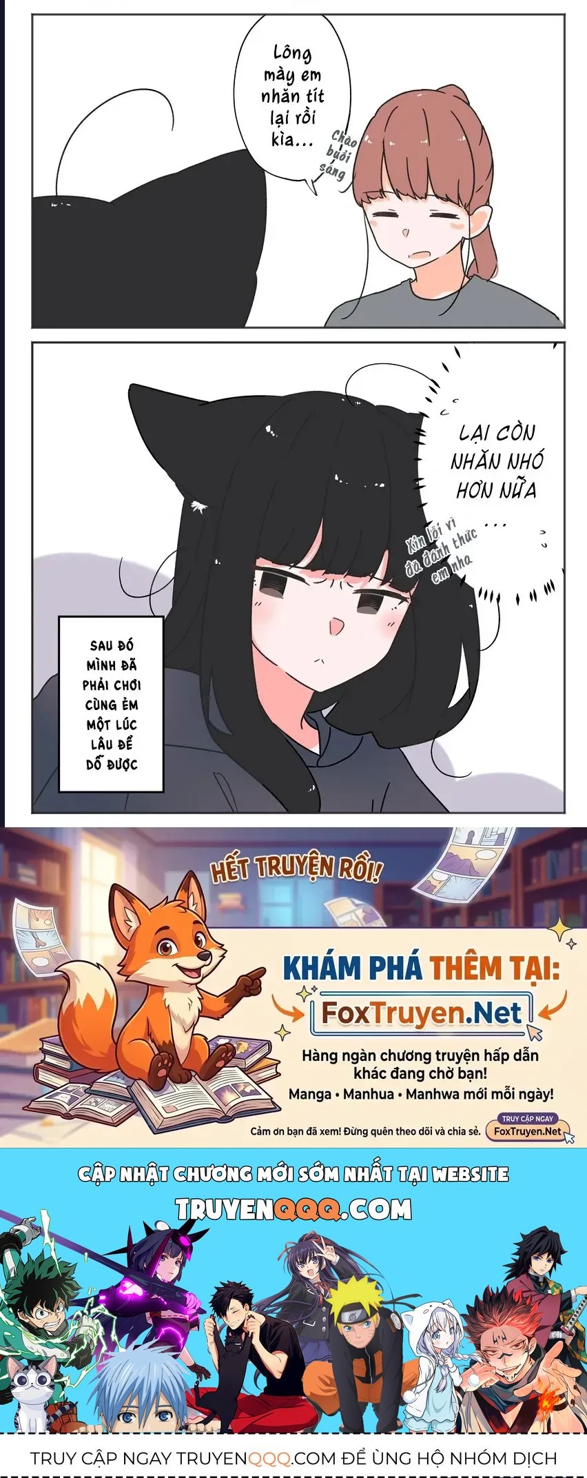 Câu Chuyện Về Con Mèo Đen Tự Nhiên Biến Thành Người. Chapter 37 - 3