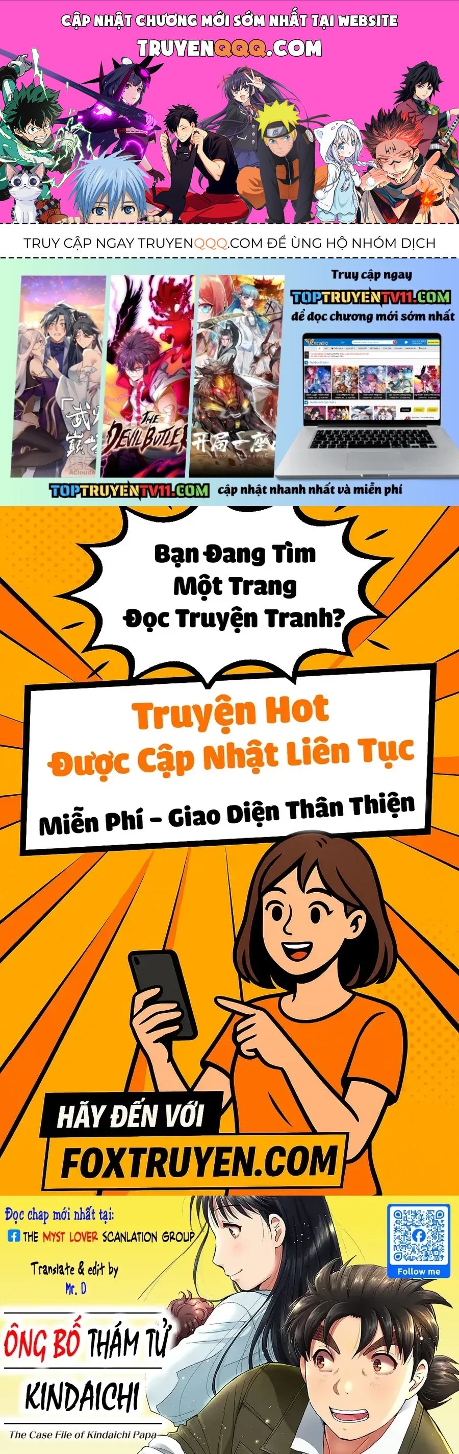 Ông Bố Thám Tử Kindaichi Chapter 11 - 1
