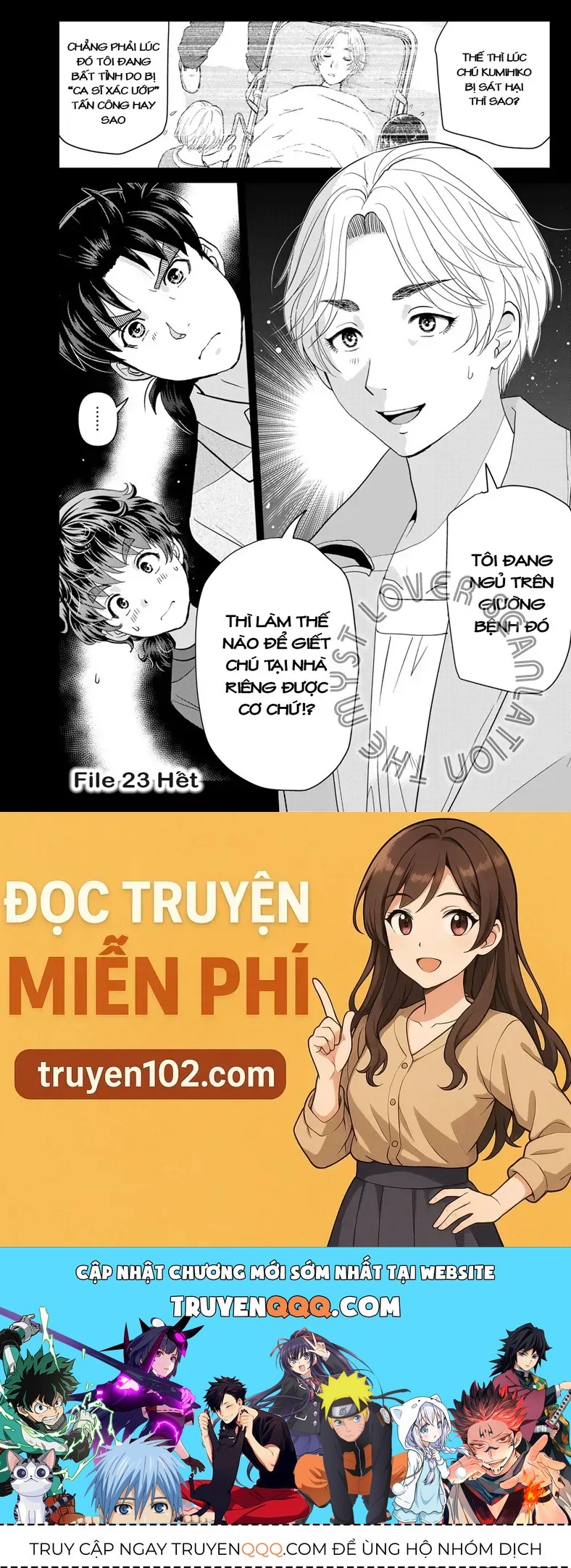 Ông Bố Thám Tử Kindaichi Chapter 23 - 24