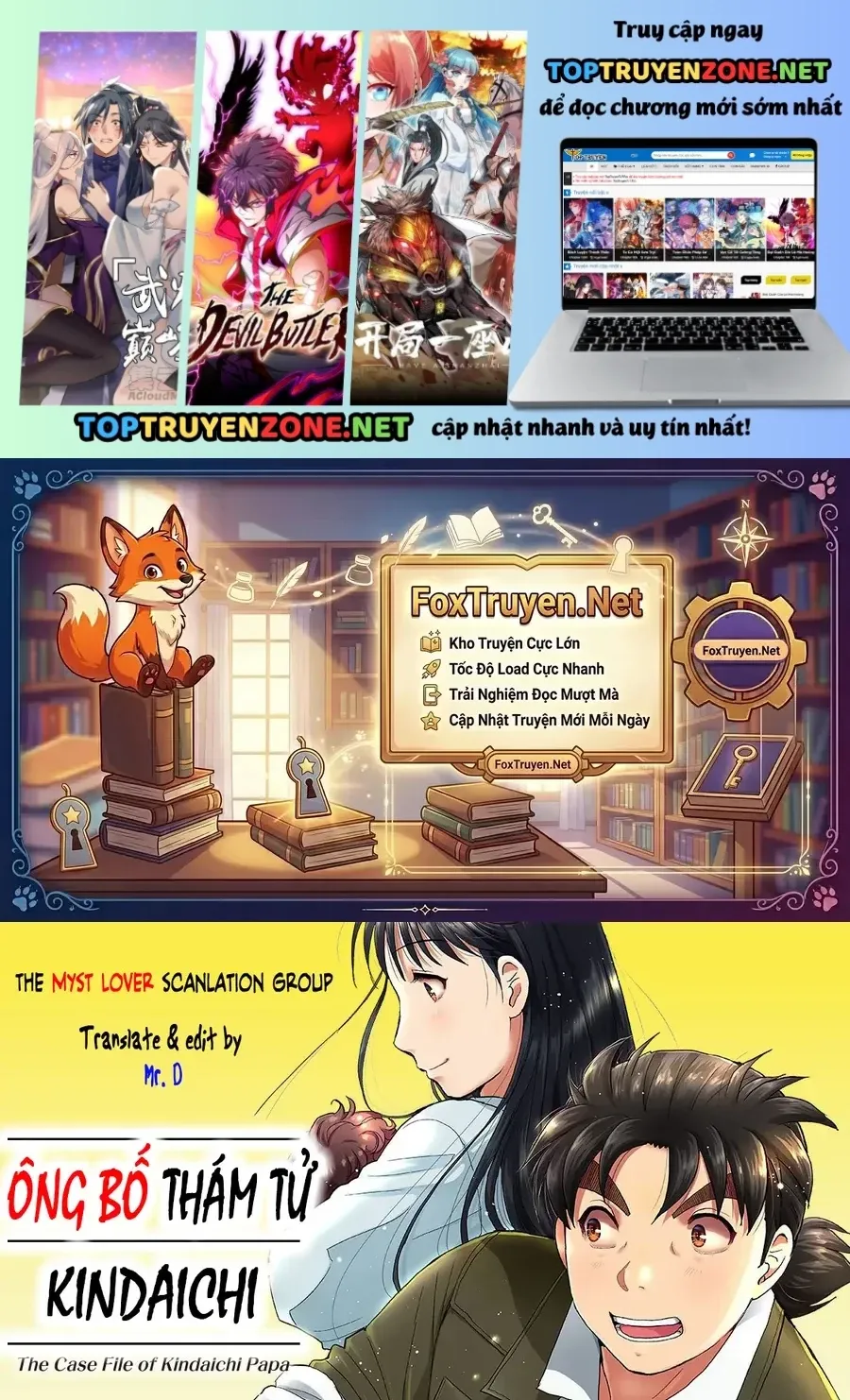 Ông Bố Thám Tử Kindaichi Chapter 26 - 2