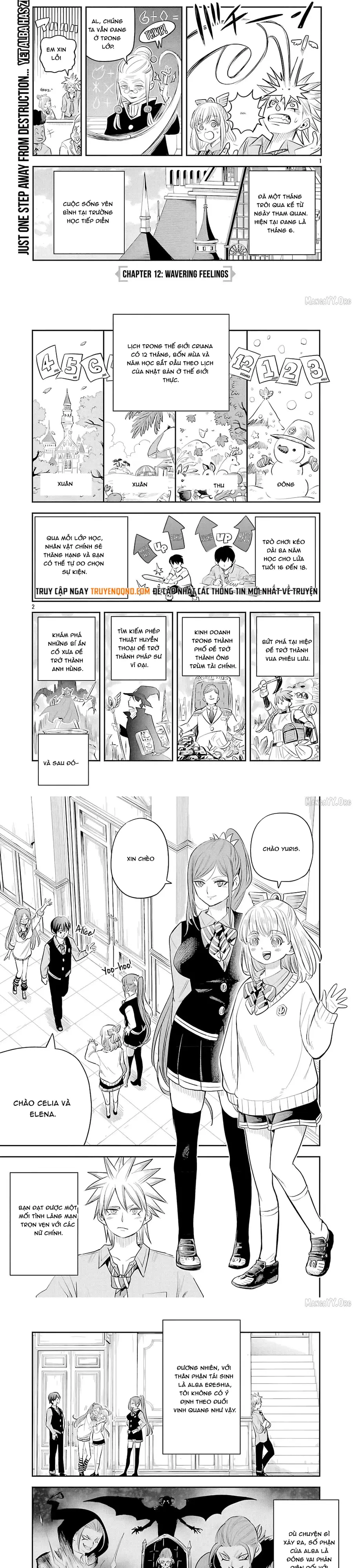 Hametsu Flag Kaihi No Tame Yamaoku E Hikikomotteita Saikyou No Akuyaku Wa, Tasuketa Heroine Ni Yotte Omotebutai E Tatasareru Chapter 12 - 1