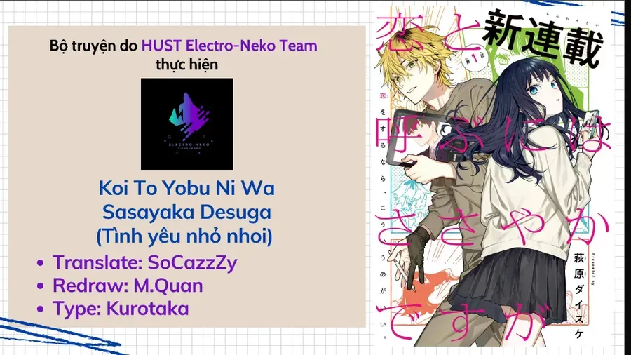 Koi To Yobu Ni Wa Sasayaka Desuga Chapter 8 - 4