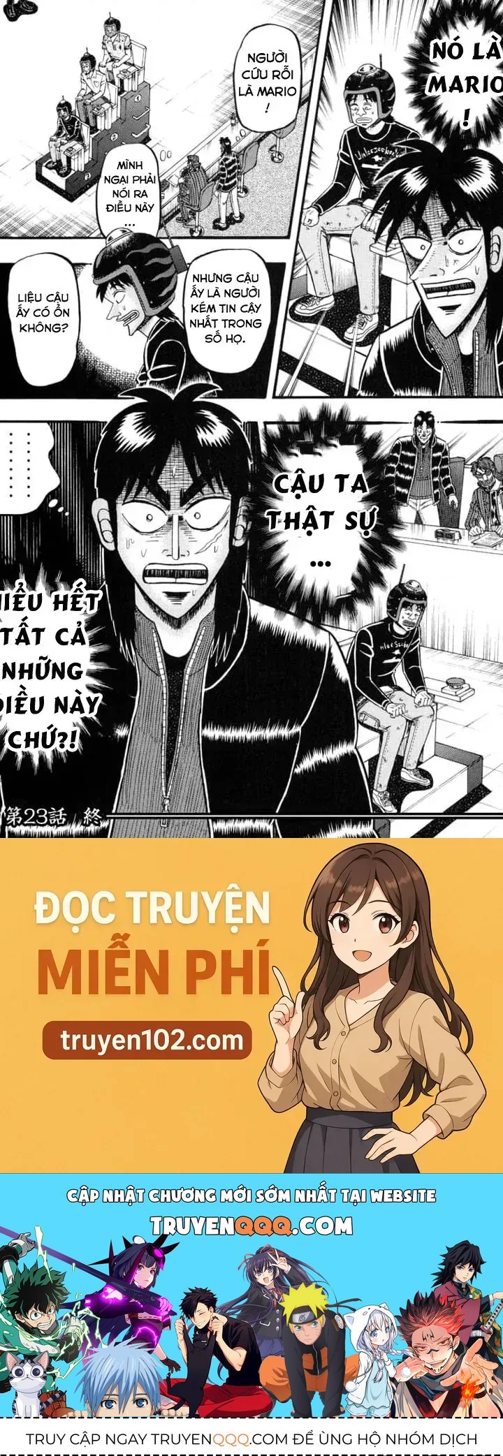 Tobaku Datenroku Kaiji: Kazuya-Hen Chapter 23 - 21