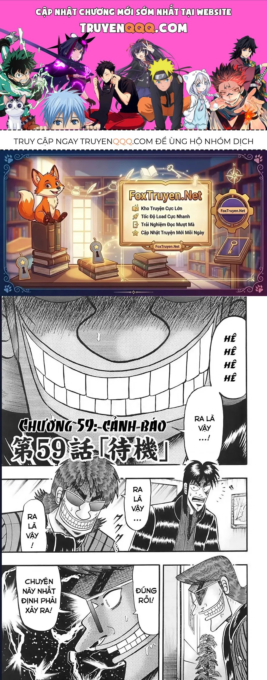 Tobaku Datenroku Kaiji: Kazuya-Hen Chapter 59 - 1