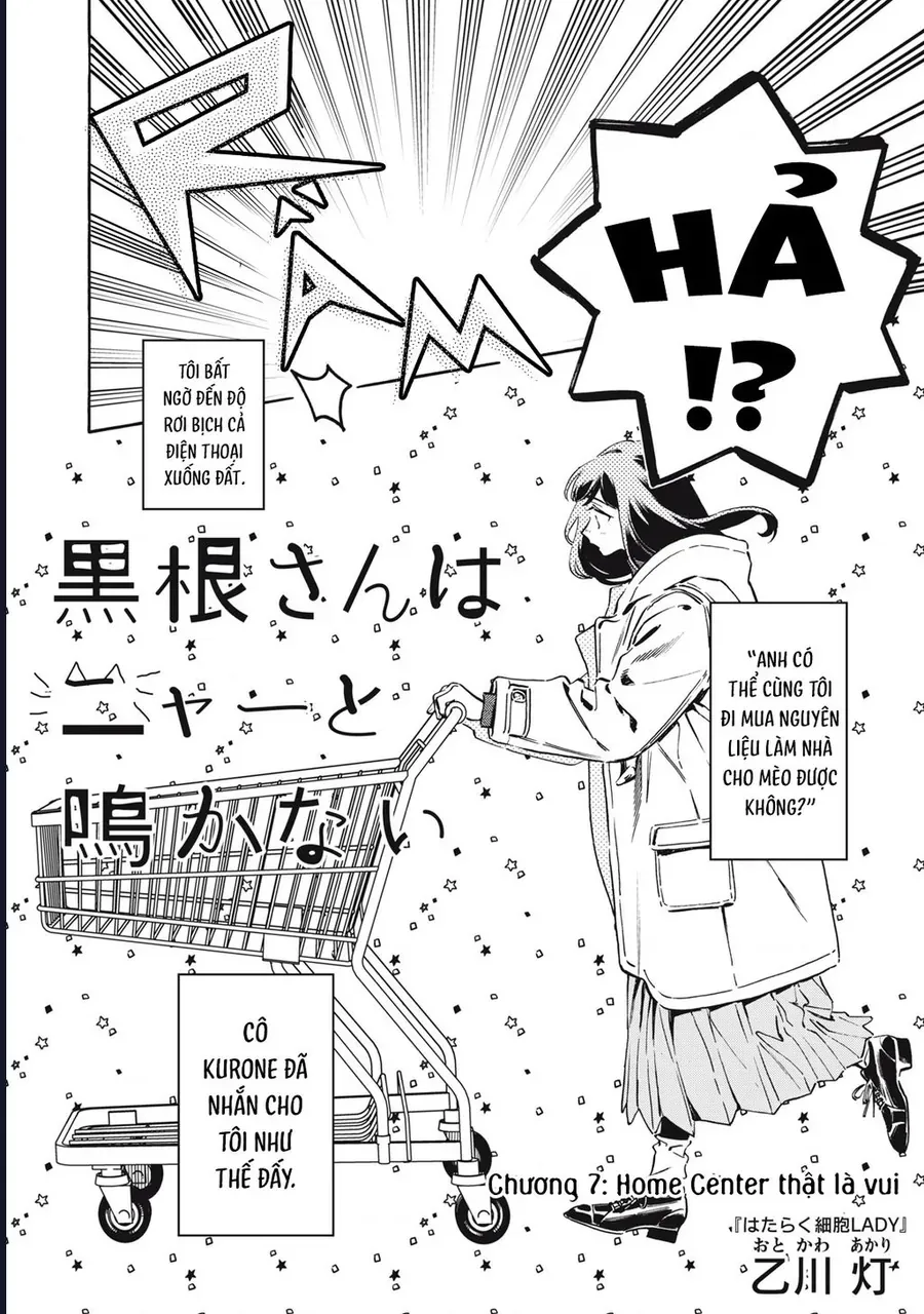 Kurone-San Wa Nyaa To Nakanai Chapter 7 - 2