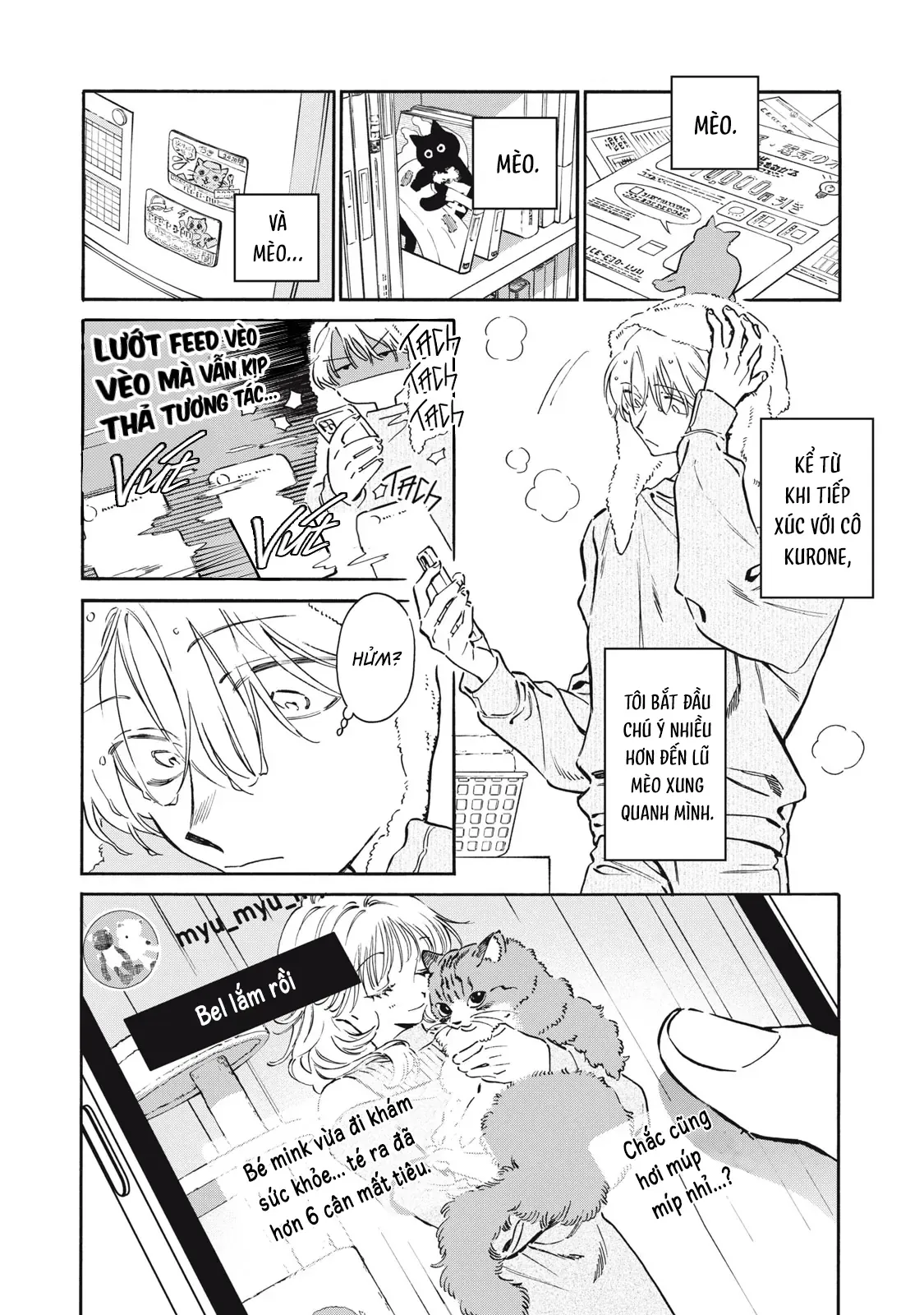 Kurone-San Wa Nyaa To Nakanai Chapter 8 - 2